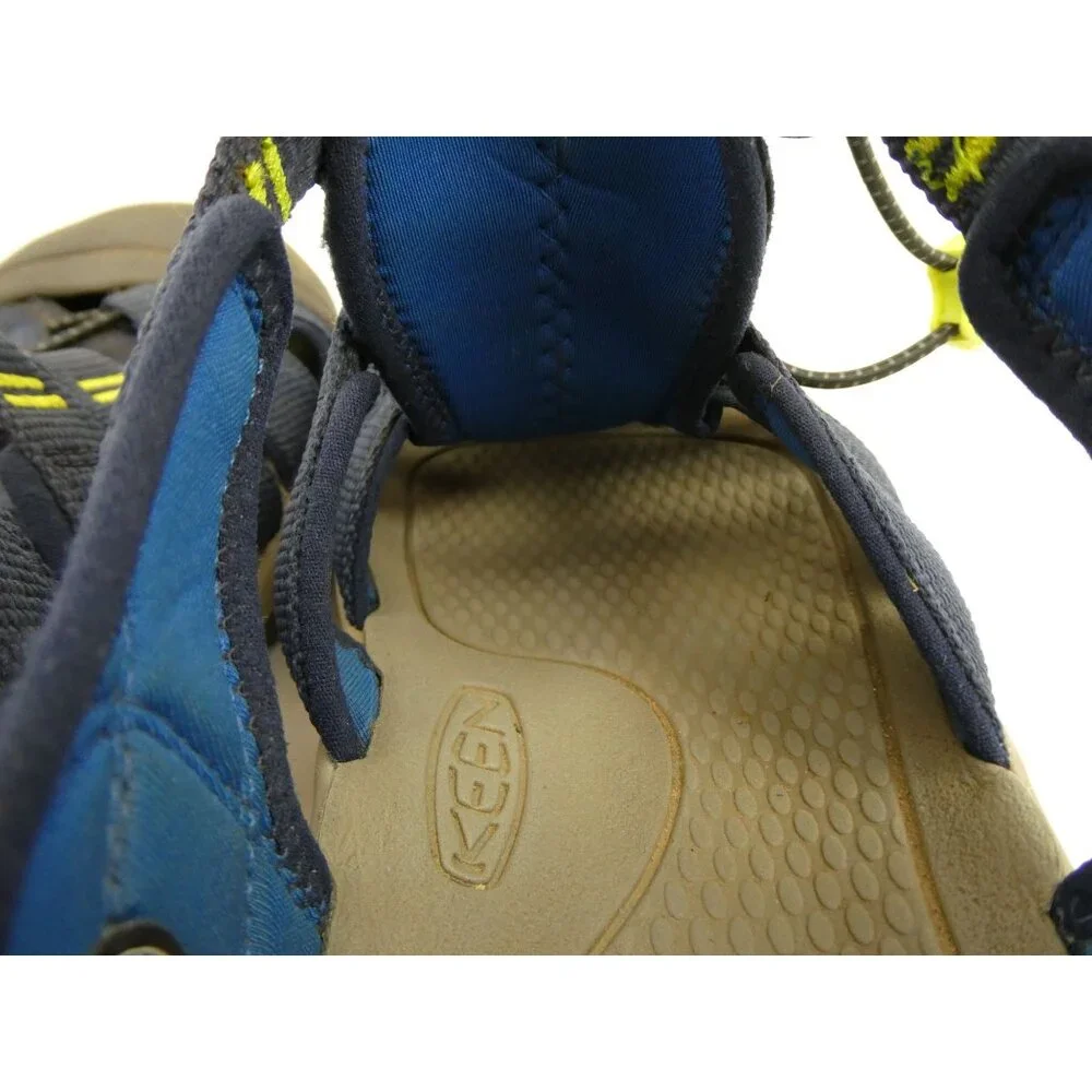 Keen‎ Newport Waterproof Hiking Sandals Navy/Yellow Size 6